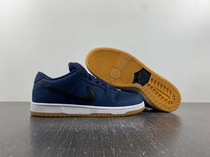 Official Maikesneakers Nike SB Dunk Low Navy Black Gum CW7463-401 0131