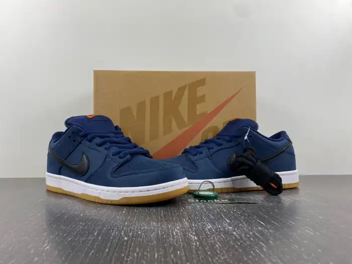 Official Maikesneakers Nike SB Dunk Low Navy Black Gum CW7463-401 0131