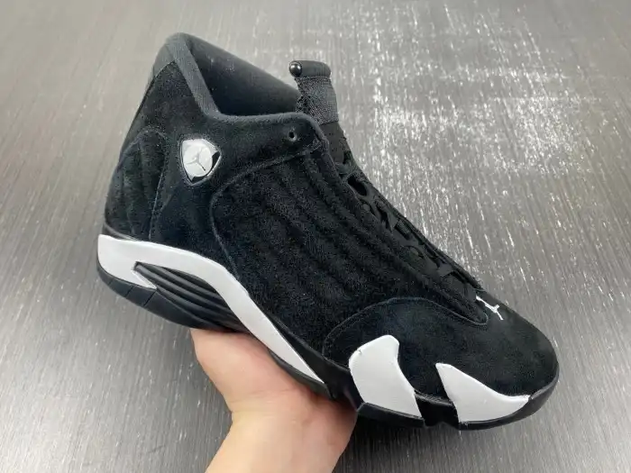 Official Maikesneakers Air Jordan 14 Black White University Red 487471-016 0123