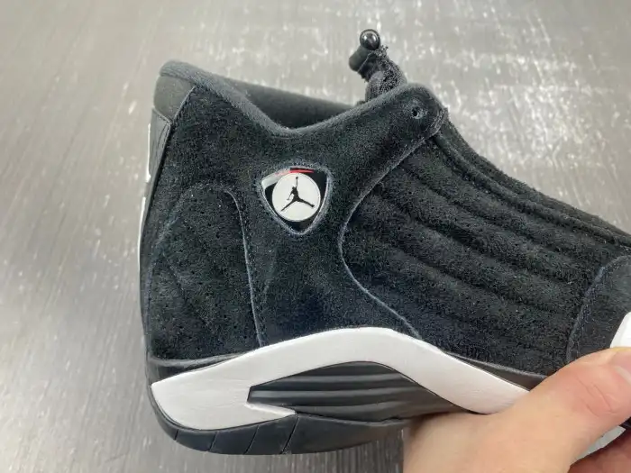 Official Maikesneakers Air Jordan 14 Black White University Red 487471-016 0123