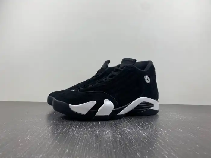 Air Jordan 14 Black White University Red 487471-016 0123