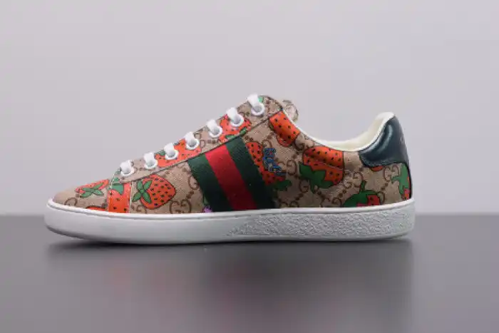 Official Maikesneakers GUCC ACE EMBROIDERED LOW-TOP SNEAKER 431920 DOPEO 9064 0122