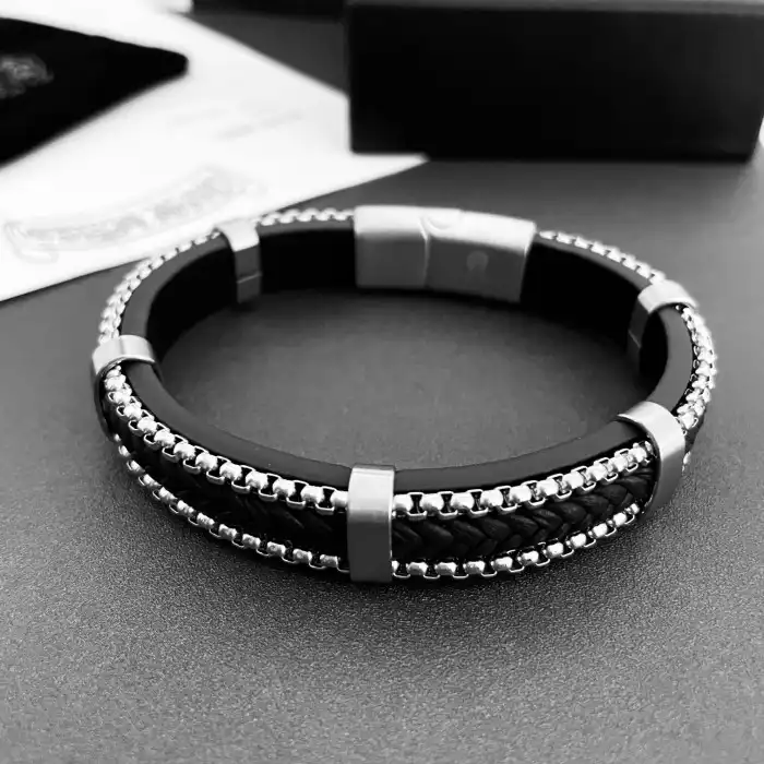 Chrome He@rts Bracelet 0205